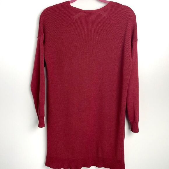 Eileen Fisher Wool V-Neck Long Sleeve Sweater Sz Small - Picture 5 of 11